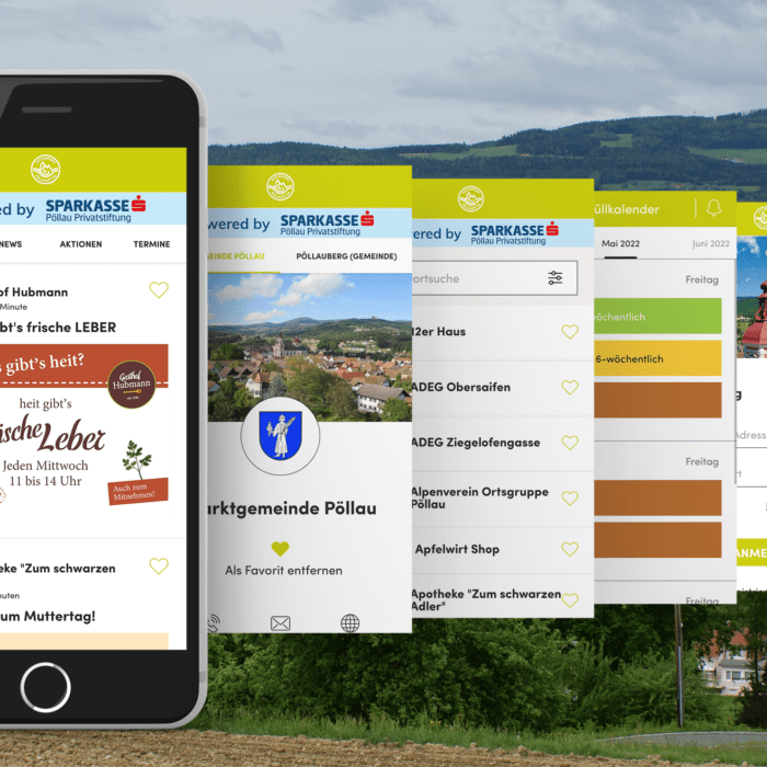 Neuer Look für die Pöllauer Tal App!